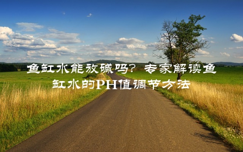 鱼缸水能放碱吗？专家解读鱼缸水的PH值调节方法