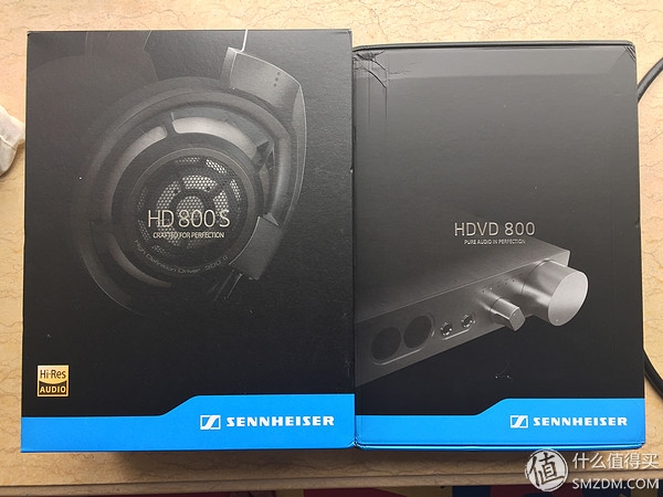 SENNHEISER 森海塞尔 HD800S 耳机+HDVD800解码耳放一体机 开箱