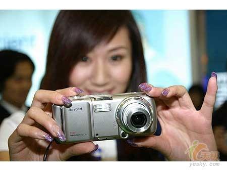 经典怀旧之三星SCH-M709：700万像素CCD摄像头，手机科技的卫星