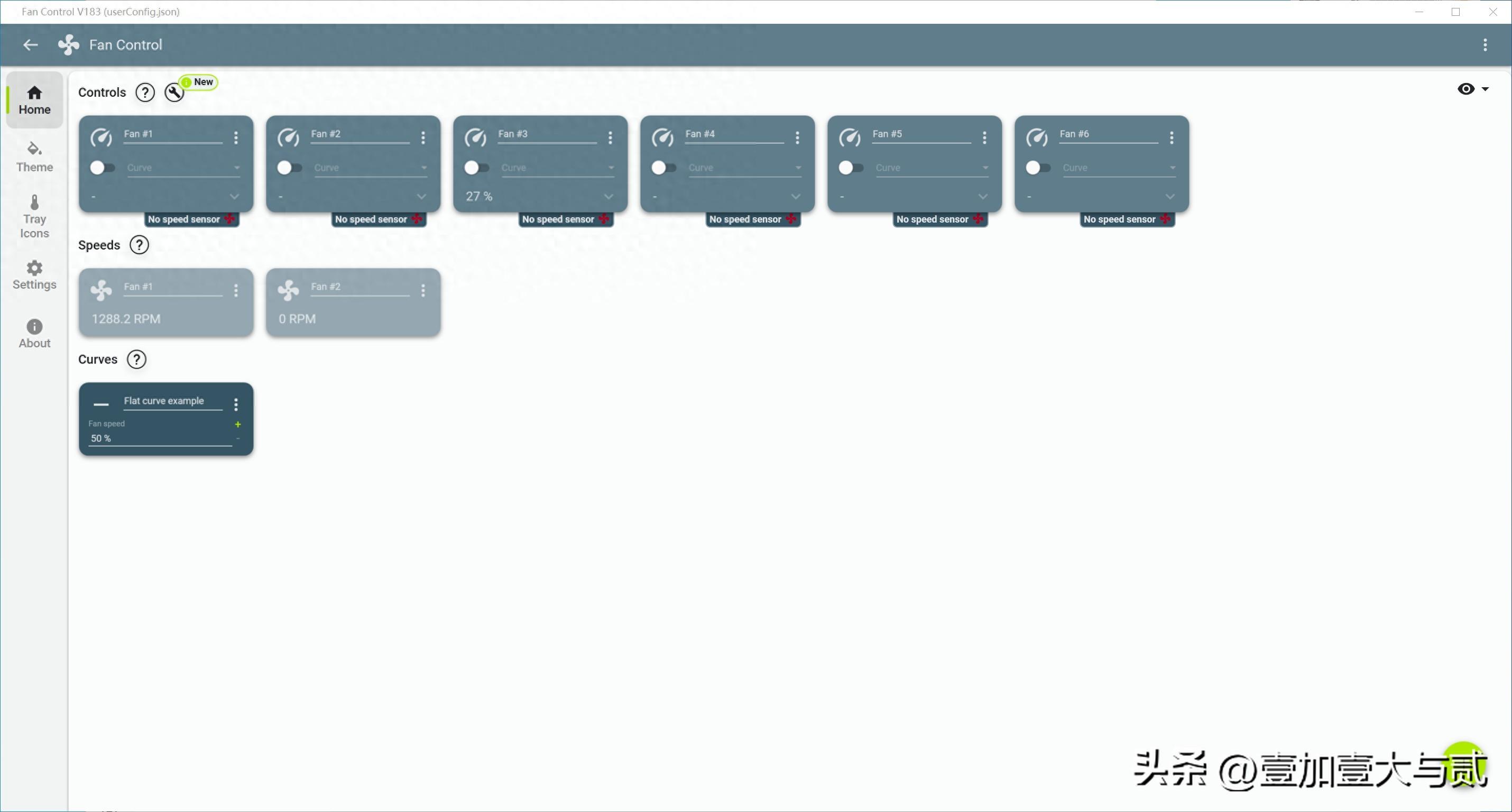 FanControl v183 一款针对 Windows 平台的高度可定制的风扇控制软件