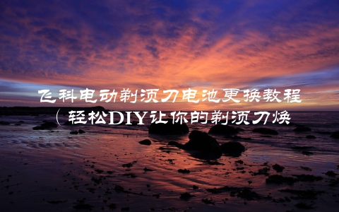 飞科电动剃须刀电池更换教程（轻松DIY让你的剃须刀焕然一新）