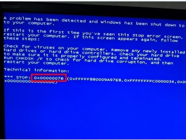 w7蓝屏代码0x000007b解决方法（win70x0000007b修复）