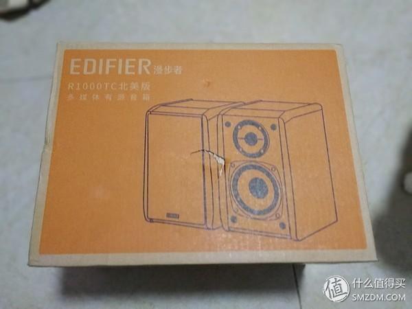 漫步者R1000TC 北美版音箱 开箱