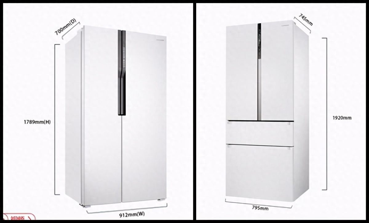 小户型福星收纳星人最爱的三星风冷变频多门510L冰箱试用报告