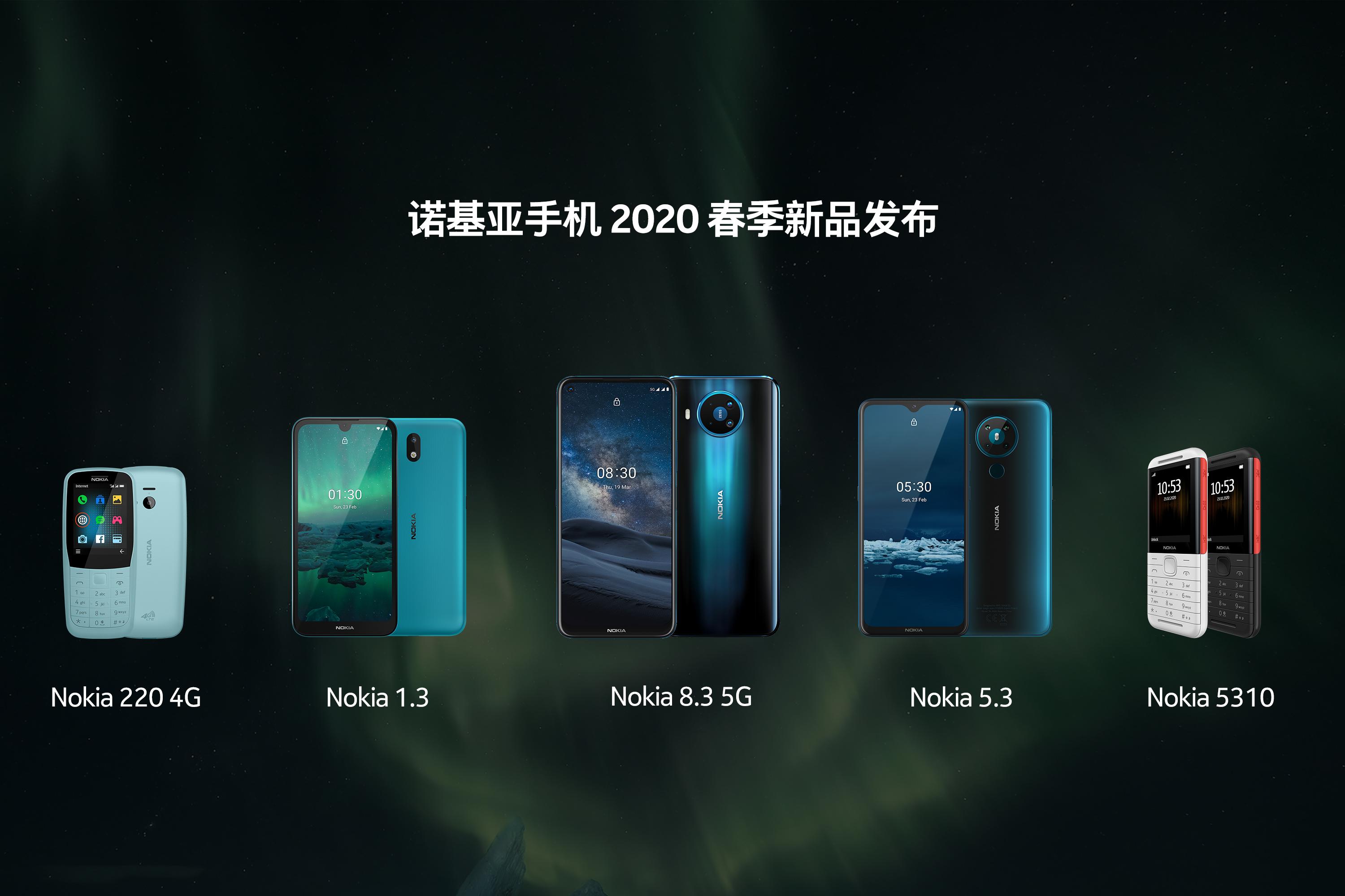 诺基亚正式发布首款5G手机Nokia 8.3 5G 与电影《007:无暇赴死》达成合作