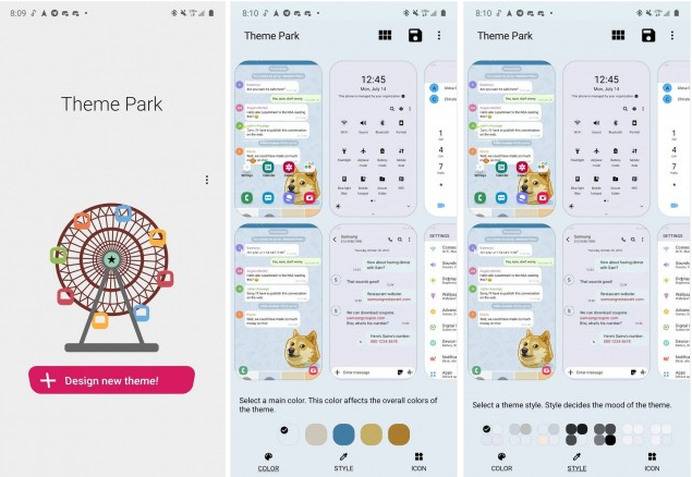 新功能来袭！定义自己的手机，三星“主题公园”支持自创主题
