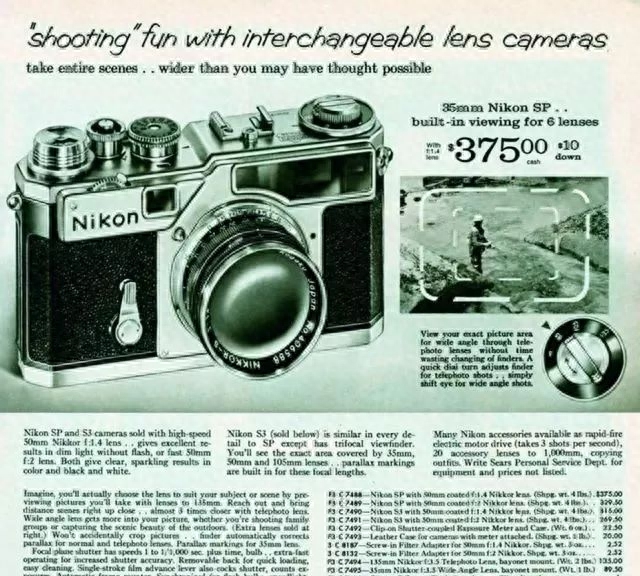 「摄影器材」百年传奇|尼康十大经典相机和镜头