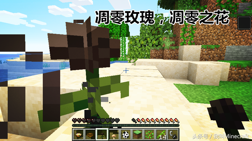 我的世界：1.14新版“凋零玫瑰”5大特性详解，MC一朵神器之花！