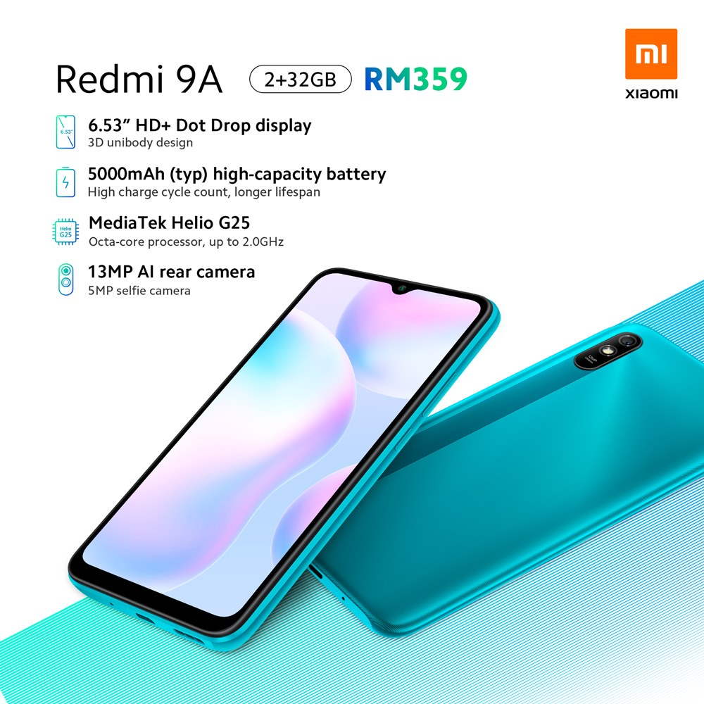 Redmi 9A/9C发布：首发联发科新U