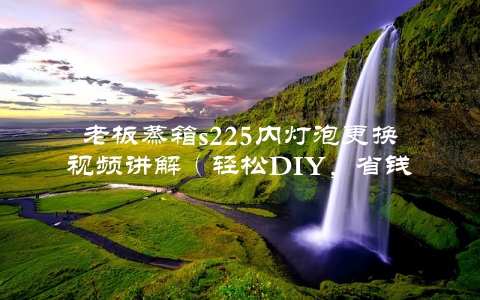 老板蒸箱s225内灯泡更换视频讲解（轻松DIY，省钱又省心）