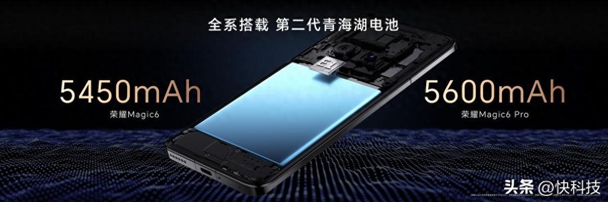 -20℃下续航领先66%！荣耀Magic6全系搭载第二代青海湖电池