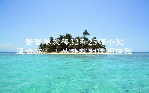 蛋蛋卷发棒32和25哪个更适合你？（从外观到使用体验全面对比）