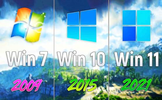 windows系统相互较量：win7、win10、win11，谁才是王者？