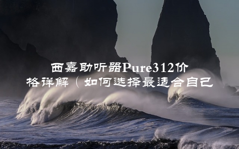 西嘉助听器Pure312价格详解（如何选择最适合自己的款式和价格）