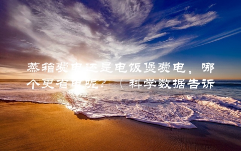 蒸箱费电还是电饭煲费电，哪个更省电呢？（科学数据告诉你答案）