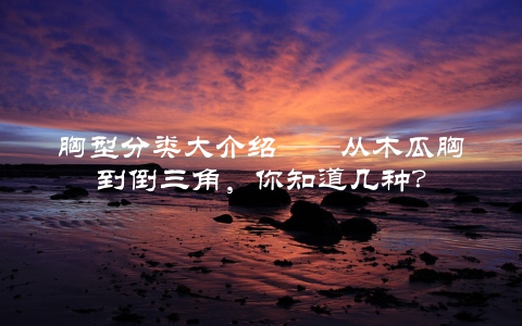 胸型分类大介绍——从木瓜胸到倒三角，你知道几种？