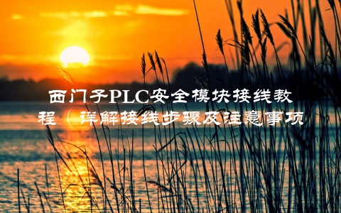 西门子PLC安全模块接线教程（详解接线步骤及注意事项）