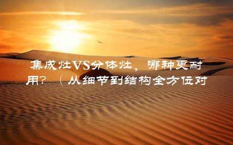 集成灶VS分体灶，哪种更耐用？（从细节到结构全方位对比）