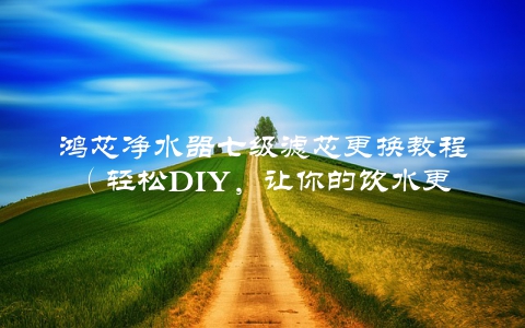 鸿芯净水器七级滤芯更换教程（轻松DIY，让你的饮水更健康）