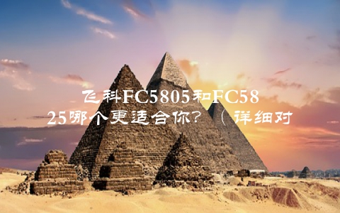 飞科FC5805和FC5825哪个更适合你？（详细对比评测）