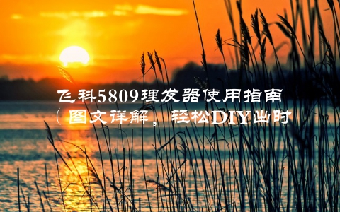 飞科5809理发器使用指南（图文详解，轻松DIY出时尚发型）