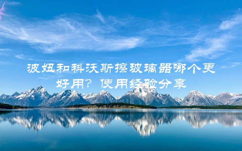 波妞和科沃斯擦玻璃器哪个更好用？使用经验分享