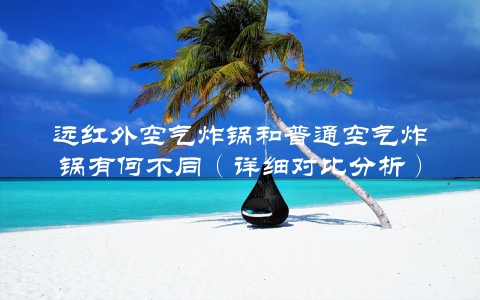 远红外空气炸锅和普通空气炸锅有何不同（详细对比分析）