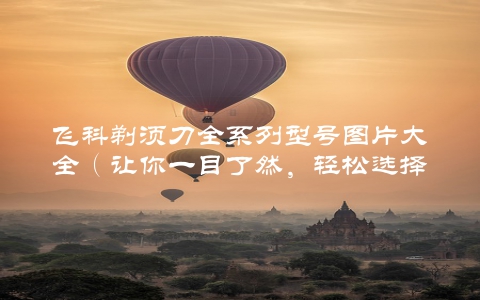 飞科剃须刀全系列型号图片大全（让你一目了然，轻松选择适合自己的）