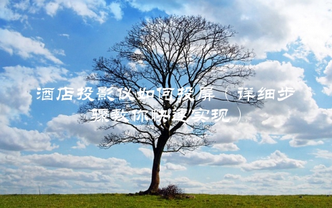 酒店投影仪如何投屏（详细步骤教你快速实现）