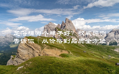 足浴桶哪个牌子好？权威评测告诉你（从价格到品质全方位介绍）