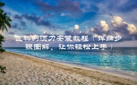 飞科剃须刀安装教程（详细步骤图解，让你轻松上手）
