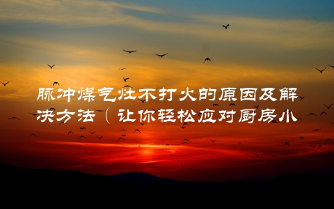 脉冲煤气灶不打火的原因及解决方法（让你轻松应对厨房小问题）