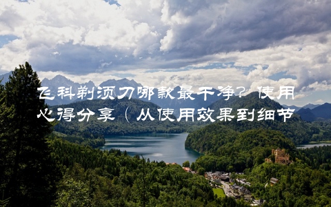 飞科剃须刀哪款最干净？使用心得分享（从使用效果到细节介绍）