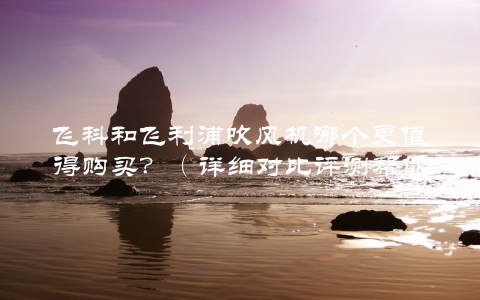 飞科和飞利浦吹风机哪个更值得购买？（详细对比评测帮你做决定）