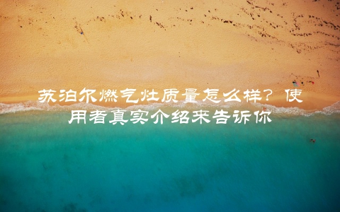 苏泊尔燃气灶质量怎么样？使用者真实介绍来告诉你