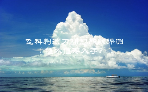 飞科剃须刀2022新款评测（值不值得入手？）