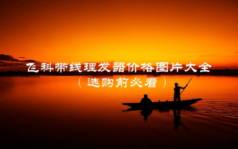 飞科带线理发器价格图片大全（选购前必看）