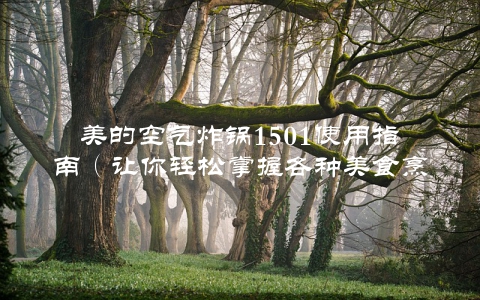 美的空气炸锅1501使用指南（让你轻松掌握各种美食烹饪方法）
