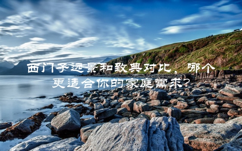 西门子远景和致典对比，哪个更适合你的家庭需求？