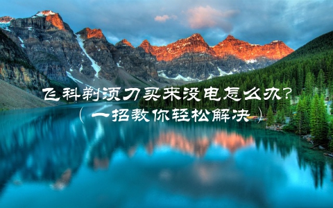 飞科剃须刀买来没电怎么办？（一招教你轻松解决）