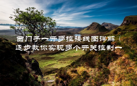 西门子一开多控接线图详解（逐步教你实现多个开关控制一盏灯）