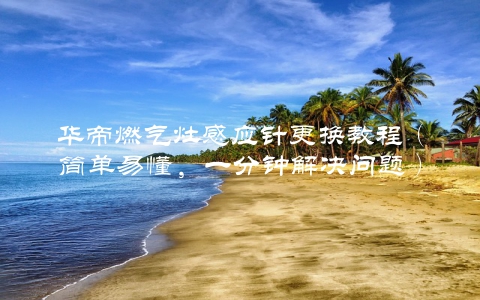 华帝燃气灶感应针更换教程（简单易懂，一分钟解决问题）