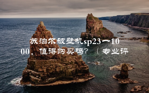 苏泊尔破壁机sp23一1000，值得购买吗？（专业评测告诉你真相）