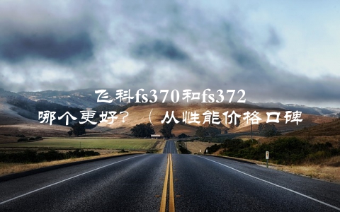 飞科fs370和fs372哪个更好？（从性能价格口碑三方面全方位比较）