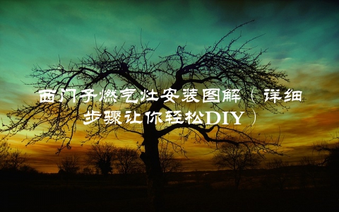 西门子燃气灶安装图解（详细步骤让你轻松DIY）