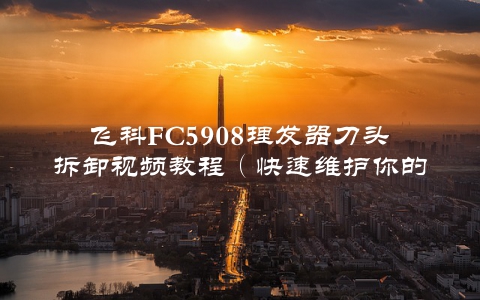 飞科FC5908理发器刀头拆卸视频教程（快速维护你的理发器）