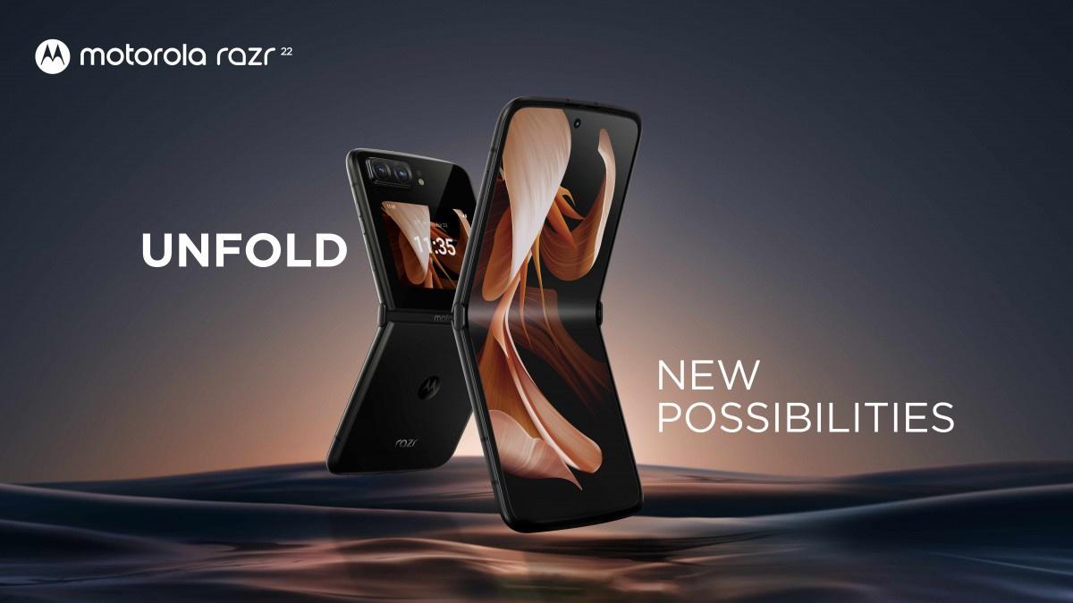 摩托罗拉 moto Razr 2022 折叠屏手机海外发布，比国内贵 2000 元