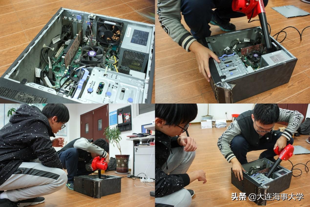 他们为师生免费维修电脑17年