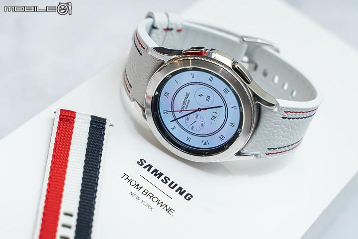 三星Galaxy Watch4 Classic Thom Browne限量版图赏｜时尚更好入手
