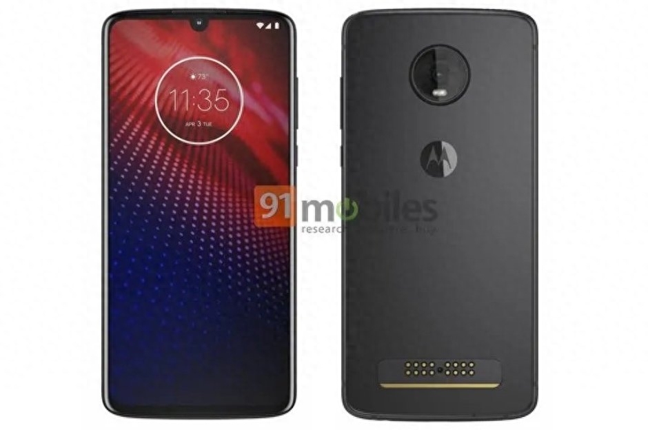 摩托罗拉Moto Z4首曝,屏占比超高,搭载1亿摄像头?